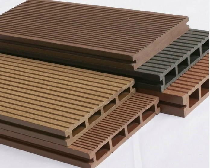 Wood PVC PE Plastic deck floor WPC Profiles production line 2