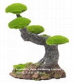 Moss tree stump, bosai tree, tree stump, aquarium ornament tree 1