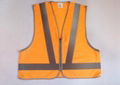 Orange hi vis clothing Reflective safety