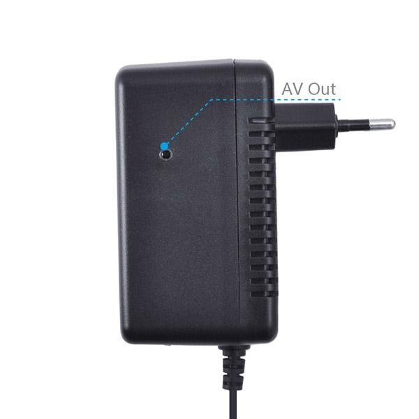 AC power charger hidden camera with pinhole lens 2