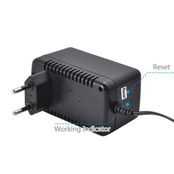 AC power charger hidden camera with pinhole lens 3