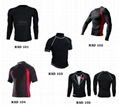 rash guard compression wear shorts shirts 2