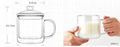 Nice High Quality Heat Resistant Borosilicate Glass Teapot with infuser Tea Pot 