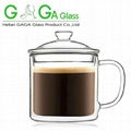 Nice High Quality Heat Resistant Borosilicate Glass Teapot with infuser Tea Pot  2