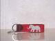 Elephant Needlepoint key chain
