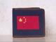 Fashion Chinese Flag Needlepoint Wallet