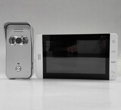 7" LCD video door phone with OSD Menu