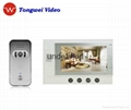 Featured Video Door Intercom System with 2 unclockings