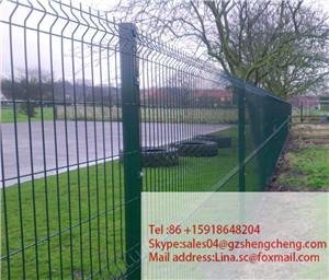 Best quality cheap fences metal fense garden line fencing