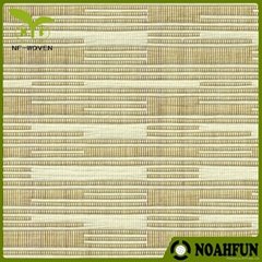 Natural plant fiber grasscloth wallpaper for home decoration 