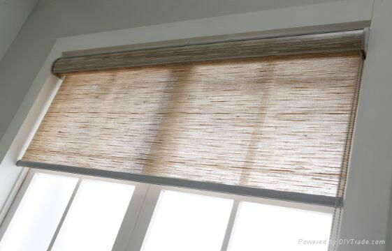 Beautiful Natural bamboo roller blinds wholesale  2