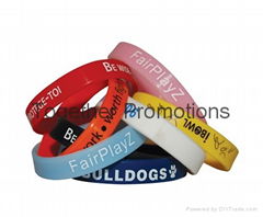 Printed Silicone Wristbands