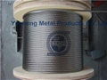 Bright 304 Stainless Steel Wire Rope 1