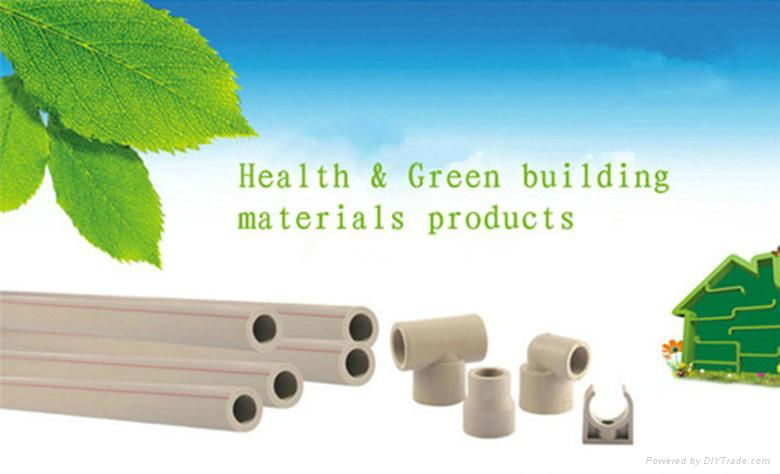 Health&Envionmental protection High Quality Water Supply ppr pipe pn20/ plastic  4