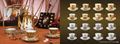 tea cup and saucer sets, ceramic tea set 4