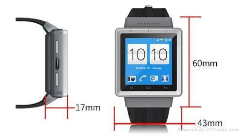 Android4.4 Smart Watch Phone with SIM Card