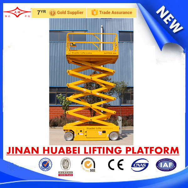 Ce hydraulic scissor lift electric 5