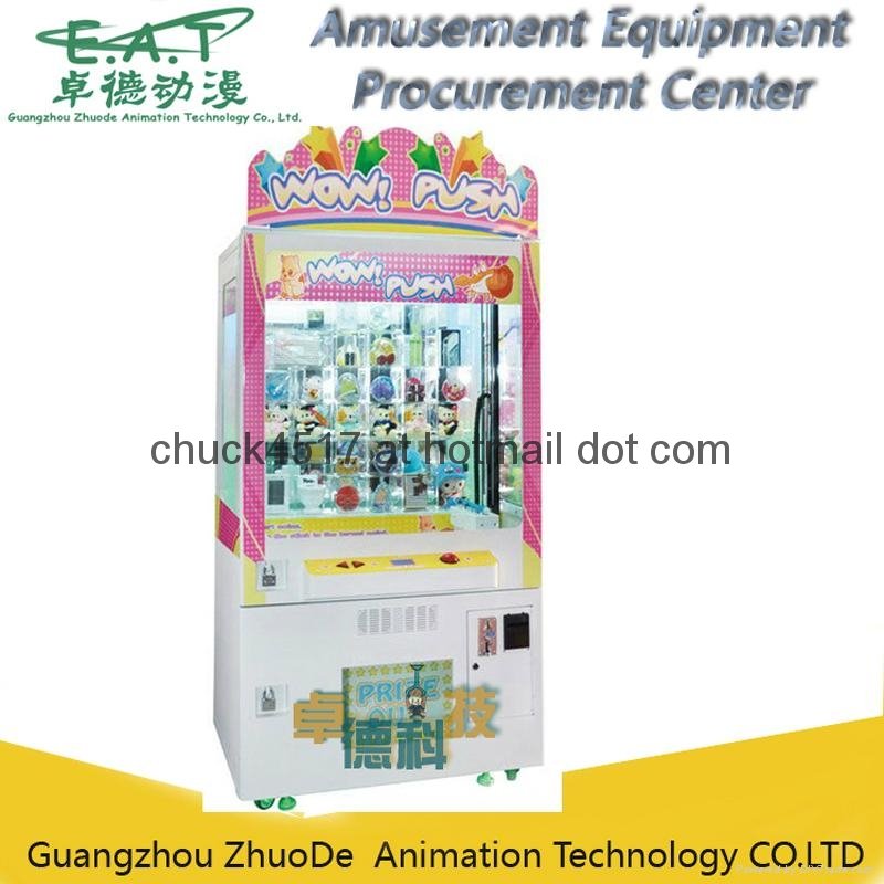 Happy Push Gift Toy Push Game Machine Gift Game Mechine Crane Machine