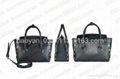 Mystical black PU Shoulder Handbag Purse