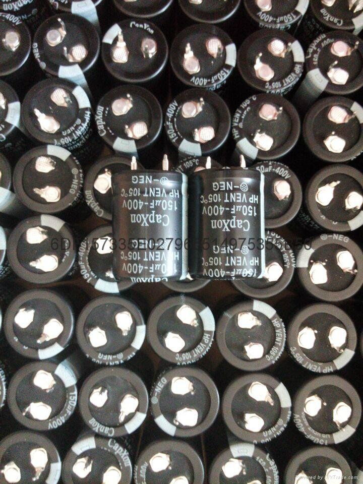 450 v390uf electrolytic capacitor Ruby capacitance Capxon capacitance