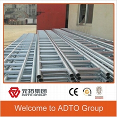 Bulid galvanized ladder beam for pipe