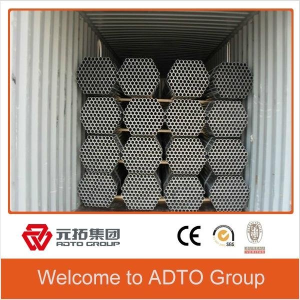 Scaffolding tube EN39 BS1139 Q235 material galvanized pipe 2