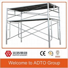 Pre galvanized frame scaffolding 1219x1700 frame system