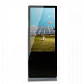 55" floor stand lcd advertising display ,touch screen kiosk