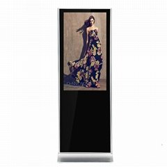 55" touch screen kiosk  with digital signage 