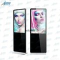 32''indoor floor standing IR touch advertising player with andriod os 2