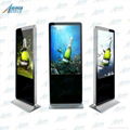 32''indoor floor standing IR touch advertising player with andriod os 1