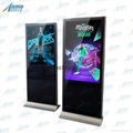 32''indoor floor standing IR touch advertising player with andriod os 4