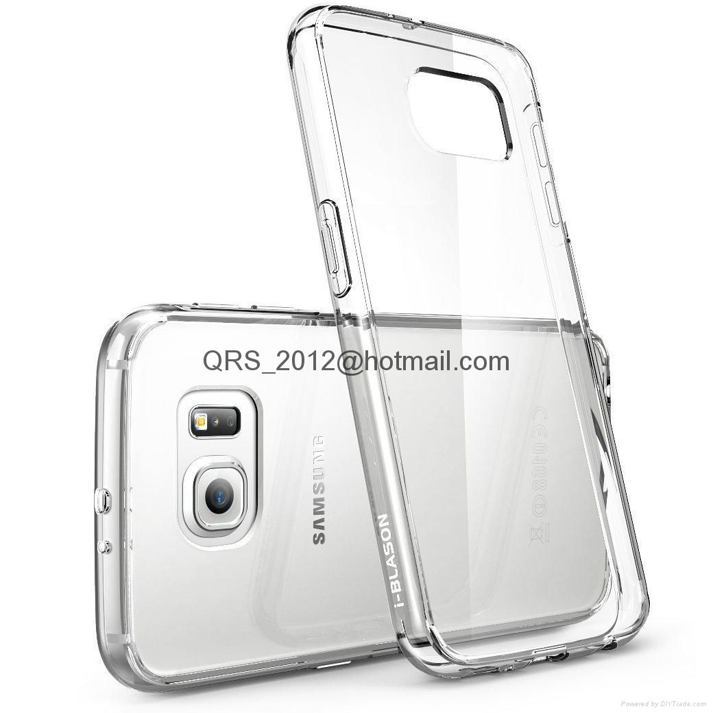 Galaxy S6  Case,[Scratch Resistant]i-Blason "Clear"[Halo Series] Samsung  2