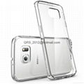 i-Blason Samsung Galaxy S6 Edge Halo Scratch Resistant Hybrid Clear Case 