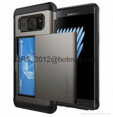 Galaxy Note 7 Phone Case, Spigen¨Card Holder Shock Absorption