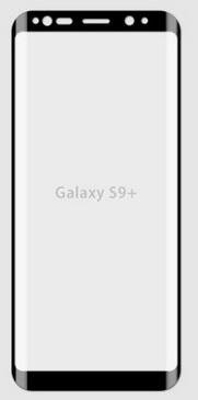 Samsung Galaxy S9/S9 PLUS  Tempered Glass Screen Protector Full Curved  2
