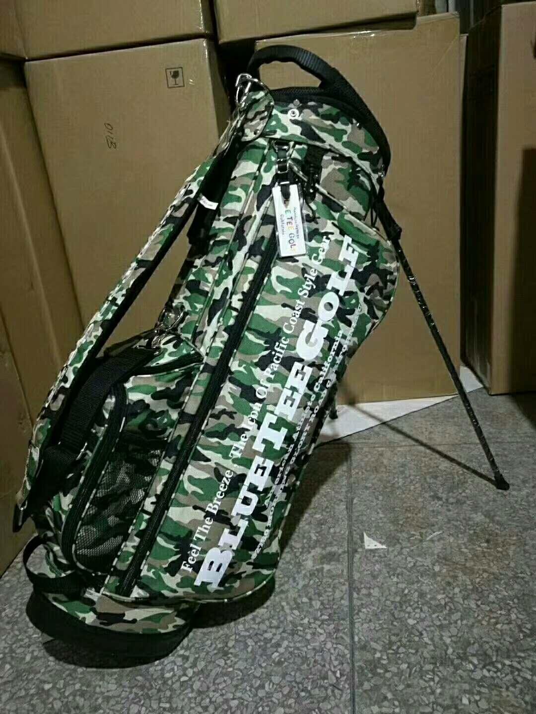 American Athlete Blue Tee Golf California  stang bag  -Camo