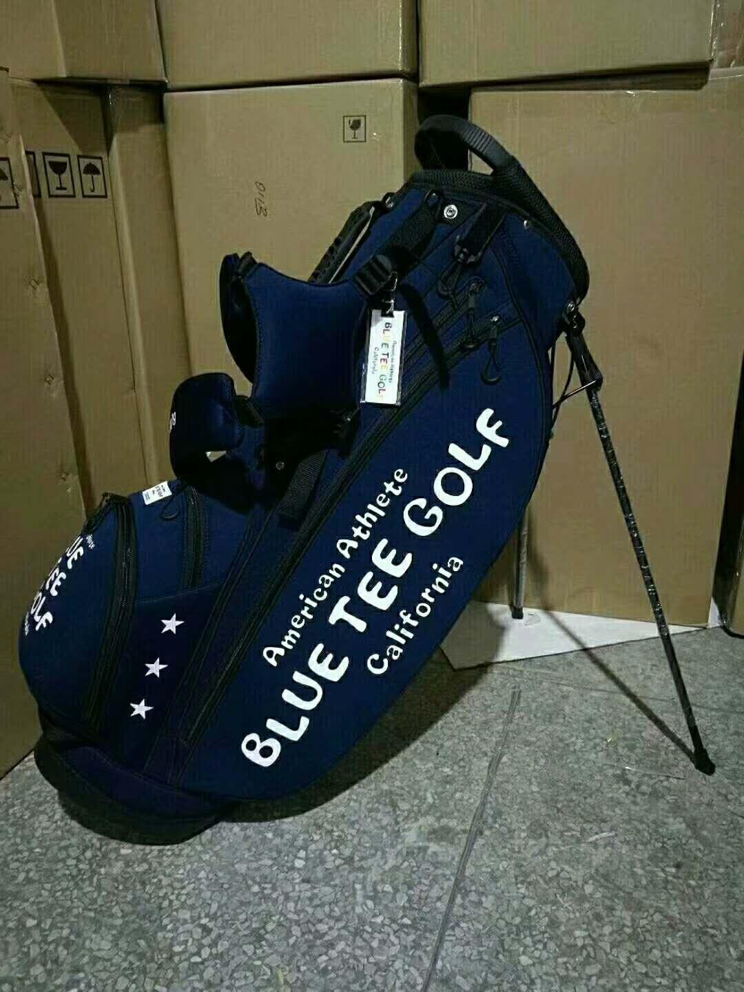 Blue Tea Golf Blue Tee Golf California [Canvas Stand Caddy Bag Cb-004]  2