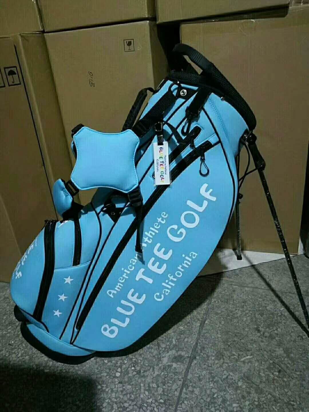 Blue Tea Golf Blue Tee Golf California [Canvas Stand Caddy Bag Cb-004]  5