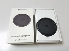 Mophie  Wireless Charger Charging Base For iPhone X 10 8/8 Plus 7/7Plus Black