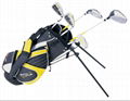 golf junior golf clubs & bag Youth kid carry bag # 5-7 years old -Yellow