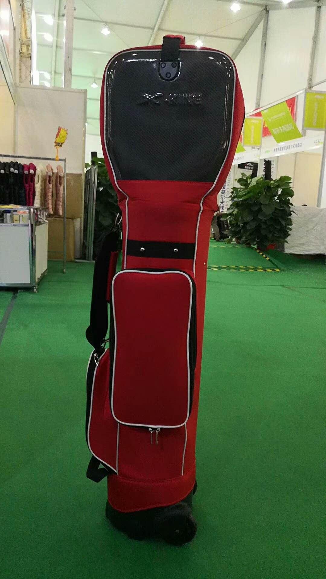 Golf Guard Travel Bag Hard Case Cover Wheeled Carry Standard L   age Clubs 4