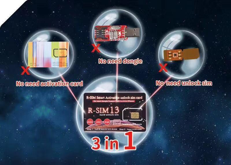 R-SIM 13 Smart Activation unlock sim card 4