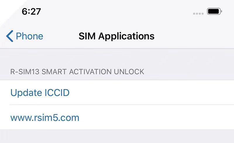 R-SIM 13 Smart Activation unlock sim card 3