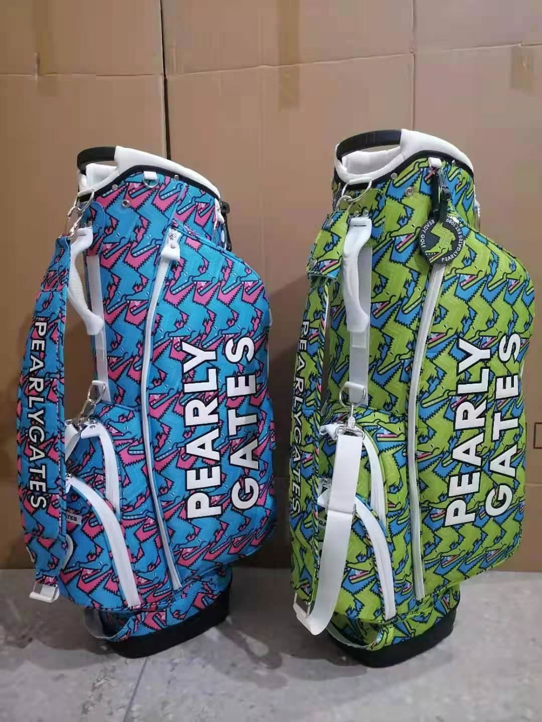 Smile pearly gates caddy package Golg bag