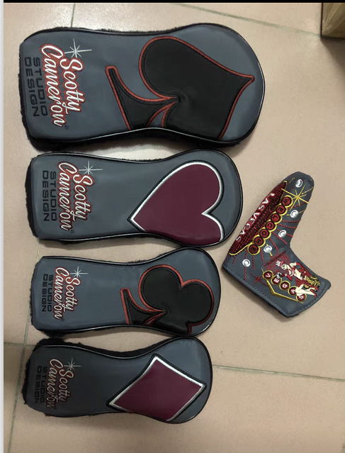 Club members heart headcover set