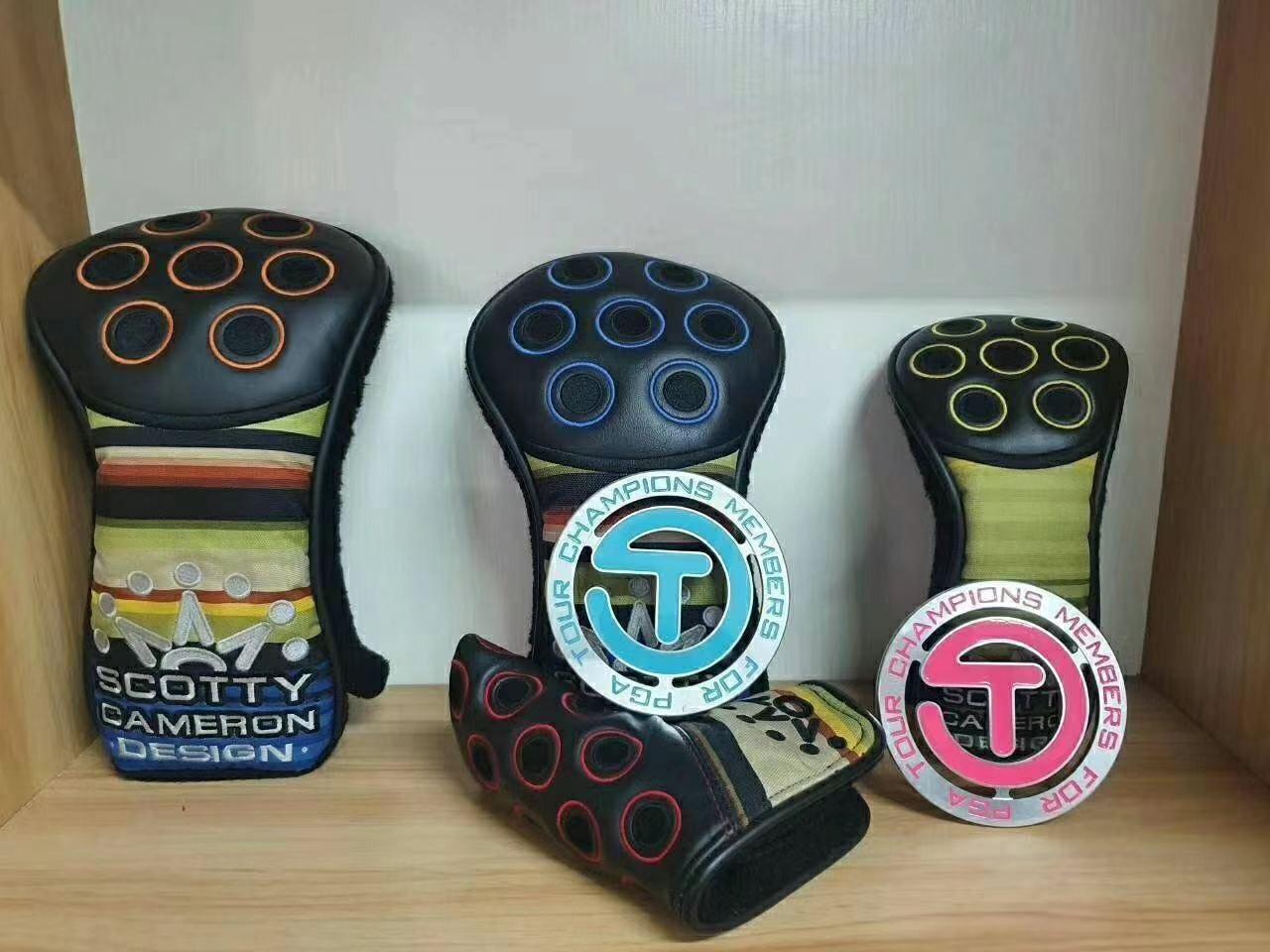 SC wooden golf headcover Jackpot Johnny 4