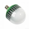 40W Globe Bulbs White Color with E27 Base, 85-265V Non-dimmable LED Light 5