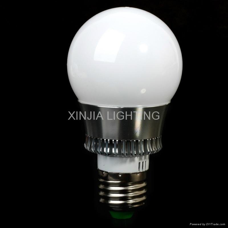 5W RGB LED Bulbs 85-265V Remote Control with E14/E27 Base 3