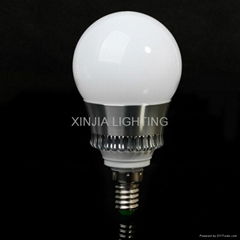 5W RGB LED Bulbs 85-265V Remote Control